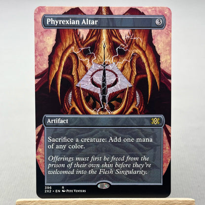 2X2 HOLO9-001 Tcg Proxy Cards Phyrexian Altar Imperial Seal Mana Vault Dockside Extortionist Damnation Force of Negation