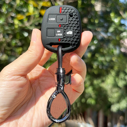 Keychain Fob Case For Toyota Avensis T25 Yaris Previa Camry 30 Corolla 9 Land Cruiser For Lexus RX300 Is200 Tlc100 Cover Caps