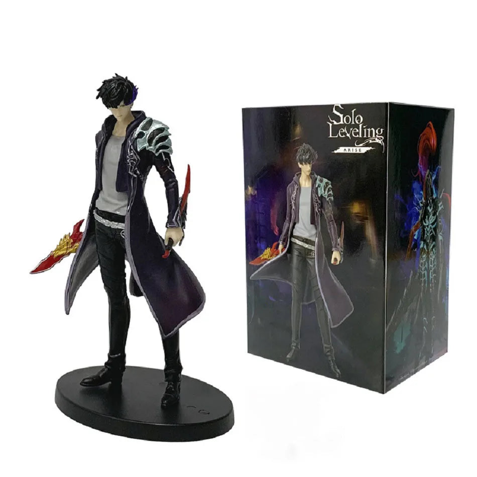 17-28cm In Stock Upgrade(Anime Version) Cha Hae-in Action Figure PVC Collect Model Figure Display Anime Merchandis