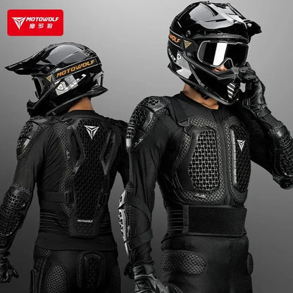 Motorcycle Jacket Men Women Motorcycle Full Body Armor Jacket Moto Turtle Motocross Racing Jacket CE Approved Protective Gear