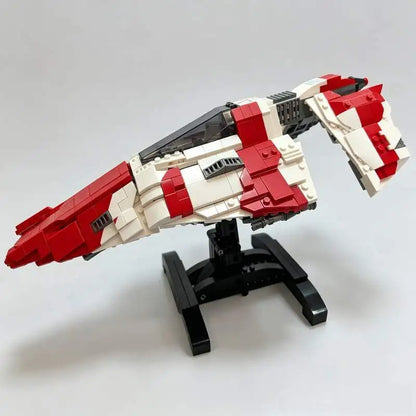 776 PCS Anti-Gravity Racer Sci-Fi Vehicle Model Custom Puzzle DIY Creative Assembly Futuristic Racing Building Blocks Toy Gifts