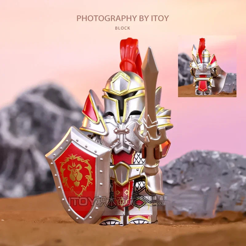 World Of Warcraft Wow Building Blocks Lich King Mini Action Figure Toys