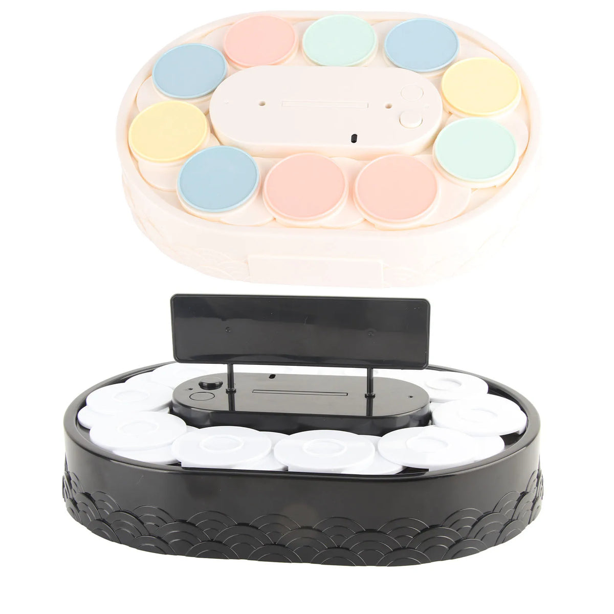 Rotary Sushi Machine automatic turntable Rotating Table Display Stand Swing Tray Turntable for Sushi Dessert Cupcake
