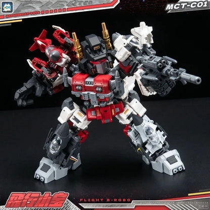 【IN STOCK】 Transformed Toys MachineCat-Toys MCT-C01 MCTC01 Mini Superion 5-in-1 Combiner Flight B-Robo Mini Brave Action Figure