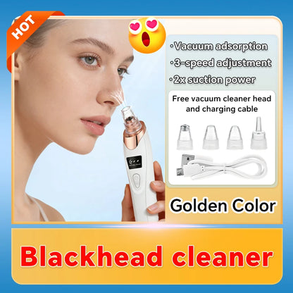 Electric Pore Vacuum Blackhead Remover for Removing Blackheads, Professional Facial Skin Pore Extractor Suction Machine