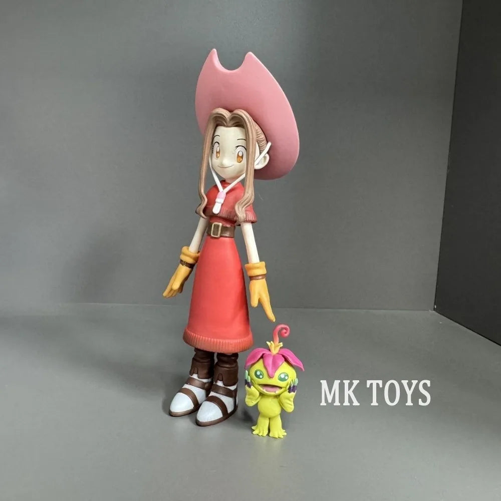 Anime Digimon Adventure Figures Eight Main Characters Action Figures Pvc Collection Model Toys for Children Gifts 5-16cm