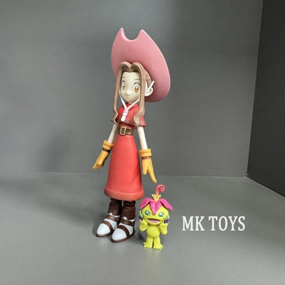 Anime Digimon Adventure Figures Eight Main Characters Action Figures Pvc Collection Model Toys for Children Gifts 5-16cm