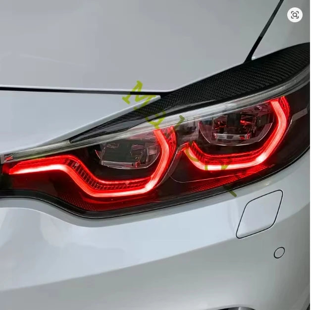 For 2018-2020 BMW M3 M4 F80 F32 F36 F33 F82 Adaptive Led Headlight CSL Blue Red Yellow Angel Eyes DRL 63117493229 63117493230