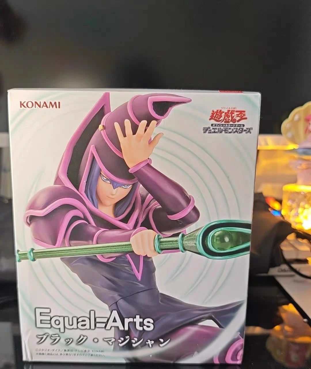 Yu-Gi-Oh!  Scenic Figure 27CM Genuine Anime Toy Equal Arts Magician Girl Konami Figure Model Collectible Toy