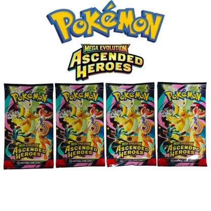 100PCS Pokémon TCG: Mega Evolution-Pitch Black Booster Display Box Prismatic 151 Evolutions English Battle Cards Game Cards