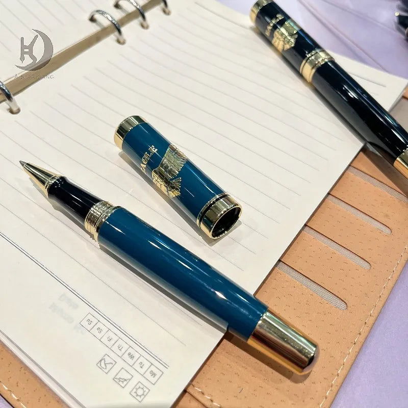 1PCS 179 Luxury Business Eagle Design Calligraphy/Rollerball Pen,Smooth Writing Pen for Men Women,Executive Office Gift Pen