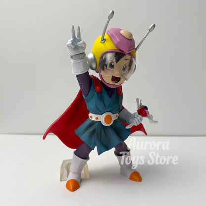 19cm/7.48in Anime Dragon Ball GT Fgiure Gohan and Videl daughter Pan Action Figures Pvc Statue Collection Model Toys Gifts