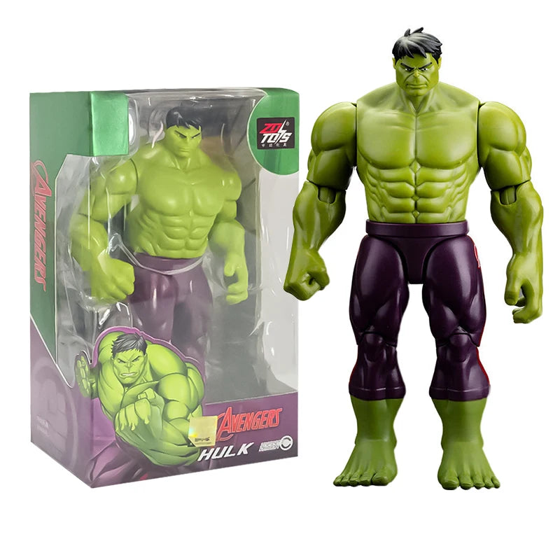 18CM Avengers Legends Figure ZDTDS Original Toy Set Spider Captain Miles Morales Thanos Ghost Iron Man Hulk Box Thor Falcon Doll