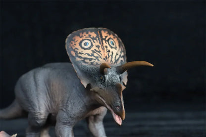 PNSO Aubrey the Torosaurus & the Suborder Ceratopsia Figure Dinosaur Museum Model Collector Animal Scientific Art Exhibition