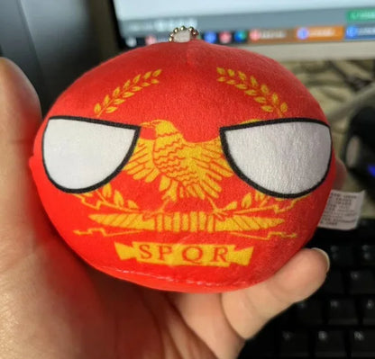Country Ball Plush Toys 70 Styles 10cm Polandball Pendant Country Balls Countryball Stuffed Doll Xmas Birthday Gifts for Kids