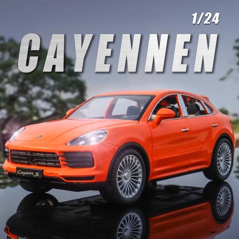 1:24 Cayenne S Coupe SUV Alloy Scale Model Car Diecast Metal car Simulated collectibles Children's Birthday Toy Gift