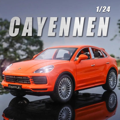 1:24 Cayenne S Coupe SUV Alloy Scale Model Car Diecast Metal car Simulated collectibles Children's Birthday Toy Gift