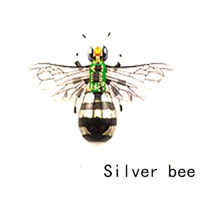 STEAM DIY Robotic Insects Science Invention Electronic Animal for School Competition Non-soldered DIY Kit Stem Toys Robot Animal