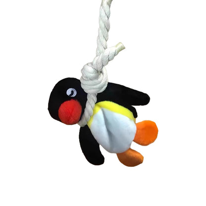 New 16CM Pingu Sling Plush key khain Pendant Cute Animal Doll Backpack Pendant Bag Accessories Children's Decorative Gifts