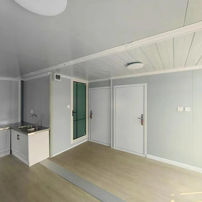 Customized Prefabricated Foldable Container Home: Weatherproof & Wind-Resistant Design Construction Site Foldable Dormitory