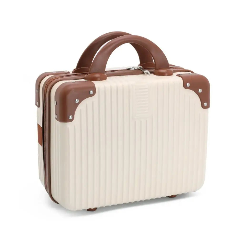 Hot Sales 14 inch Travel Suitcase Mini Travel Cosmetic Box Organizer Hand Makeup Case For Women