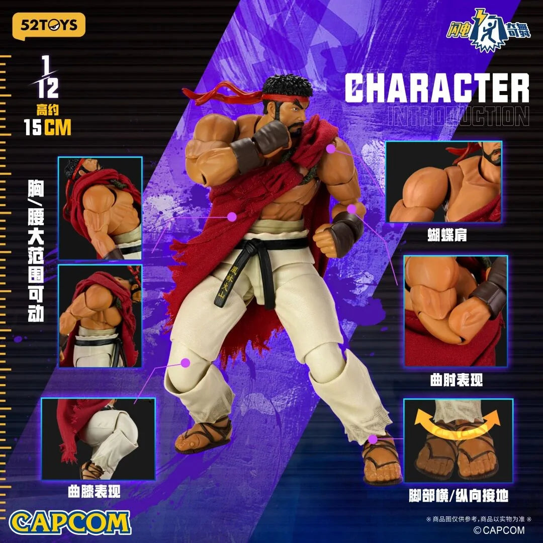 52TOYS 1/12 Street Fighter 6 Ryu & Chun-Li