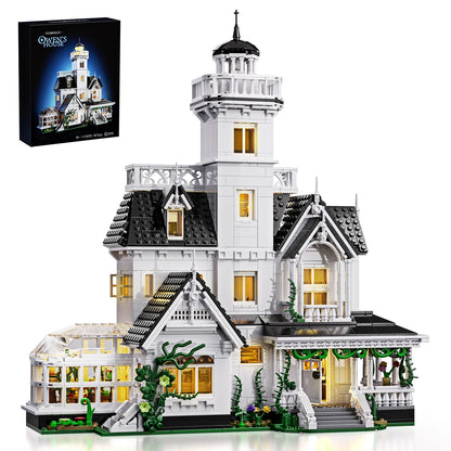 Medieval Vintage Cottage Building Blocks Set Magic House Owens Home Retro Architecture Bricks Collectible Gifts for Adult Fans