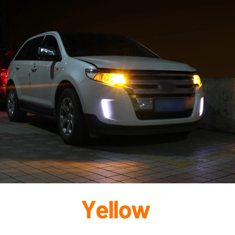 2pcs Dual Mode Turn Signal+Daytime Running Light Accessories LED DRL For Porsche Cayenne 9PA 2002-2010 2003 2004 2005 2006 2007