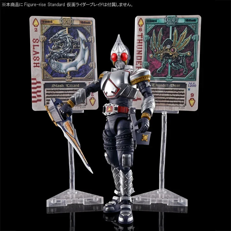 Bandai Original Kamen Rider Anime Figure-rise Blade Transfiguration Special Effect Action Figure Toys Model Gifts for Children