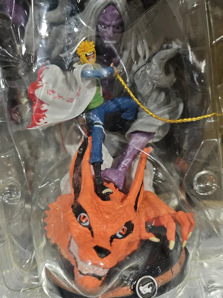 2026 New Naruto Anime Yellow Flash Namikaze Minato Action Figures Pvc Gk Statue Model Desktop Decoration Collection Toy Gifts
