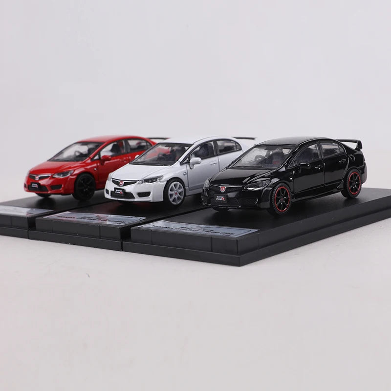 DCT 1:64 Honda Civic Type-R Sedan FD2 Alloy Model Car