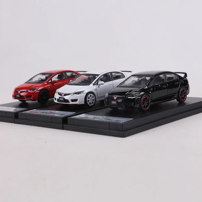 DCT 1:64 Honda Civic Type-R Sedan FD2 Alloy Model Car