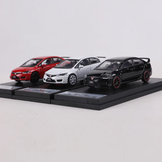 DCT 1:64 Honda Civic Type-R Sedan FD2 Alloy Model Car