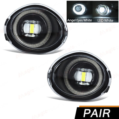 For BMW E39 M5 2001 2002 2003 E46 3 Series M3 2002 2003 2004 2005 2006 Fog Lights Headlight Front Driving Lamp Halogen LED Bulbs