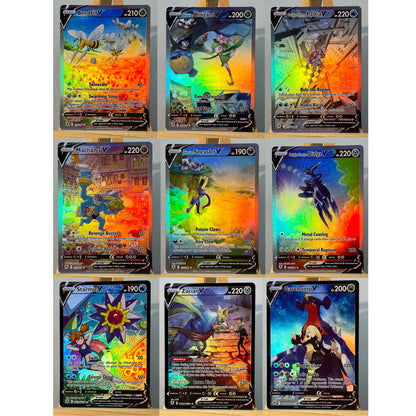 DRI PTCG4-001 Tcg proxy PKM Cards Misty's Psyduck Cynthia's Garchomp Rare Collection Battle Toys Gifts for Hobbies home play