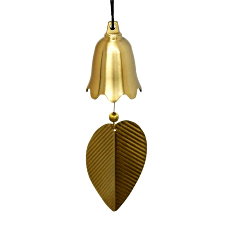 Japanese Wind Chimes Copper Wind Bells Outdoor Yard Garden Hanging Decorations Wind Music Home Decoration Landscape Bell Sound