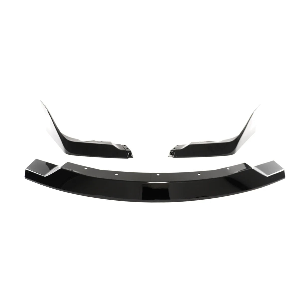 For Toyota Supra A90 A91 2020-2024 Car Accessories Front Bumper Lip Spoiler Diffuser Matte/Glossy Black Carbon Fiber Style