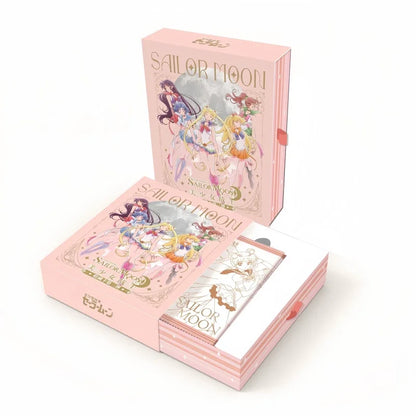 Genuine Sailor Moon 4th Series Collectible Cards Classic Mica Pendant Starlight Enamel Anime Cards for Anime Trading Card