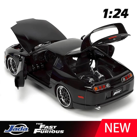 1:24 Supra 1995 Alloy Car Diecasts & Toy Vehicles Car Model Miniature Scale Model Car For Children
