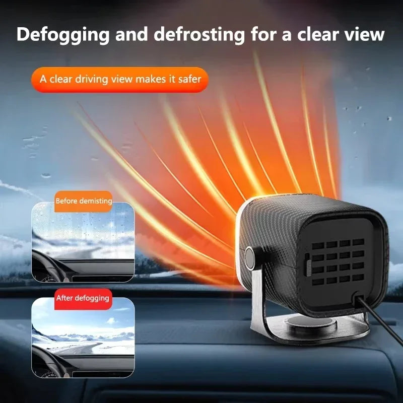 12V/24V Car Home Heater Electric Cooling Heating Fan Windshield Defogging Demister Defroster Electric Heater Fan 2026 New