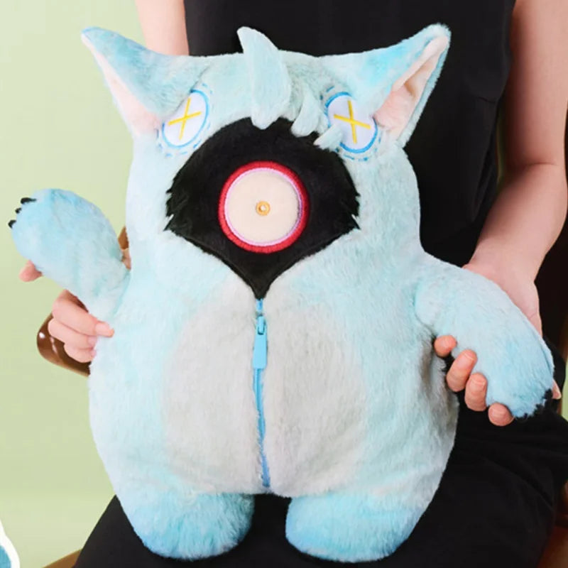 Genshin Impact Dottore Zandik Monster Plush Pendant Soft Stuffed Bag Pillow Charm Hanging Laptop Doll Ornament Anime Collectible