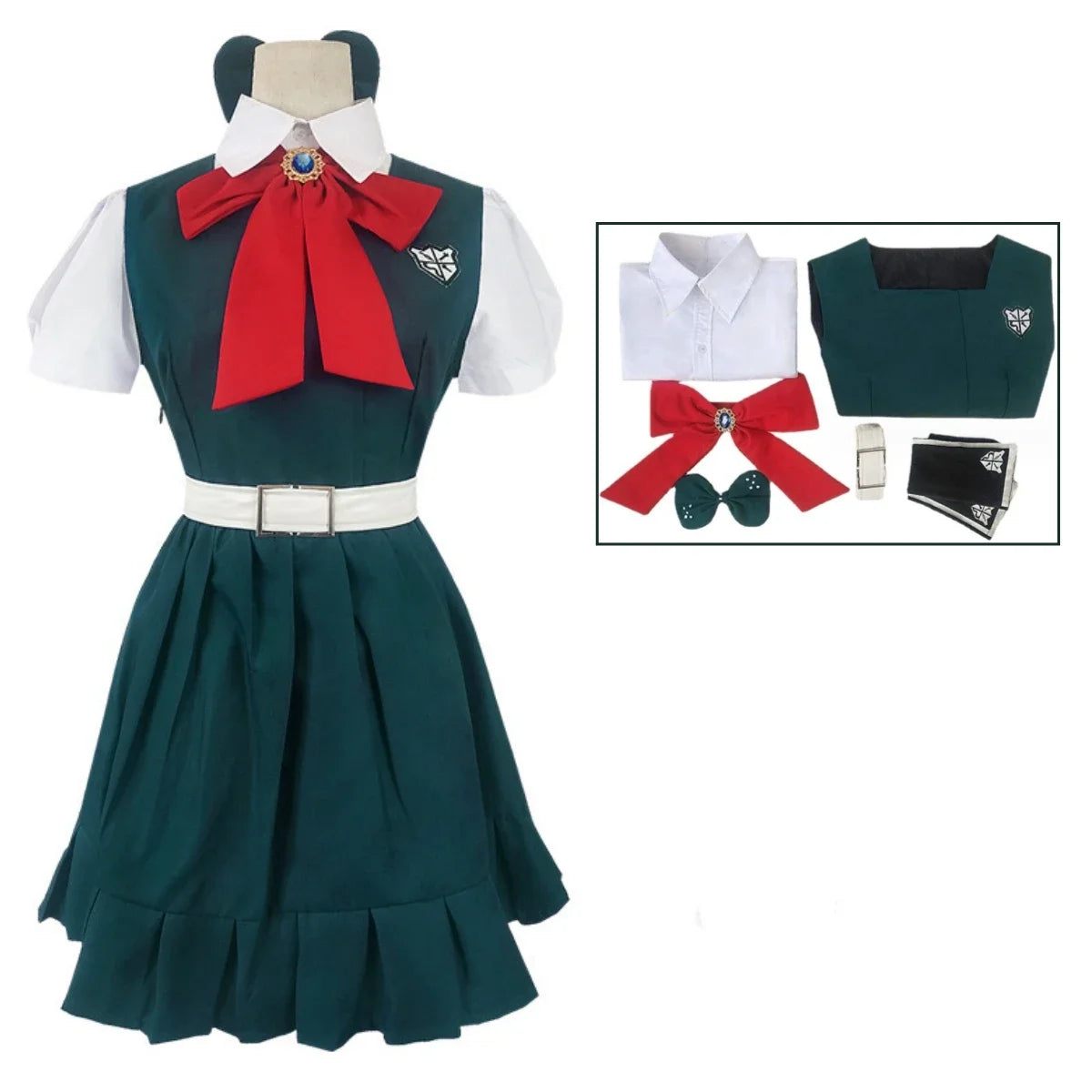 Anime Dangarompa 2 Putus Asa Sonia Nevermind Gaun Cosplay Kostum Princess Uniform JK Uniforms Halloween Party Performance Set