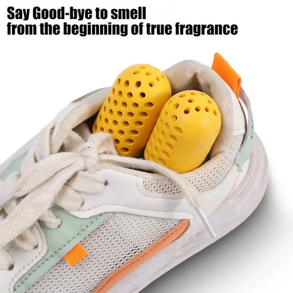 2/4PCS Shoes Deodorant Creative Capsule Shaped Shoe Freshener Portable Moisture Absorber Sports Bags Desiccant Cleaning Supplies