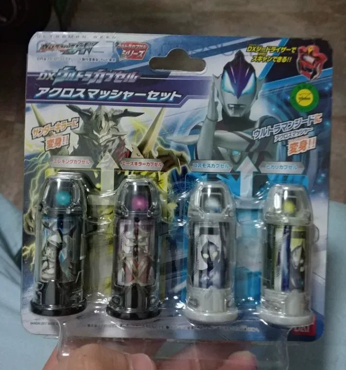 Genuine Bandai Ultraman Geed DX Geed Riser Series Japanese Version Ultra Capsule Fit For Geed Riser Transforming Accessory Toy