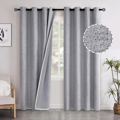 310cm Height 100% Blackout Custom Made White Blackout Curtains Living Room Bedroom Custom Madde Curtains Cloth Window Curtains