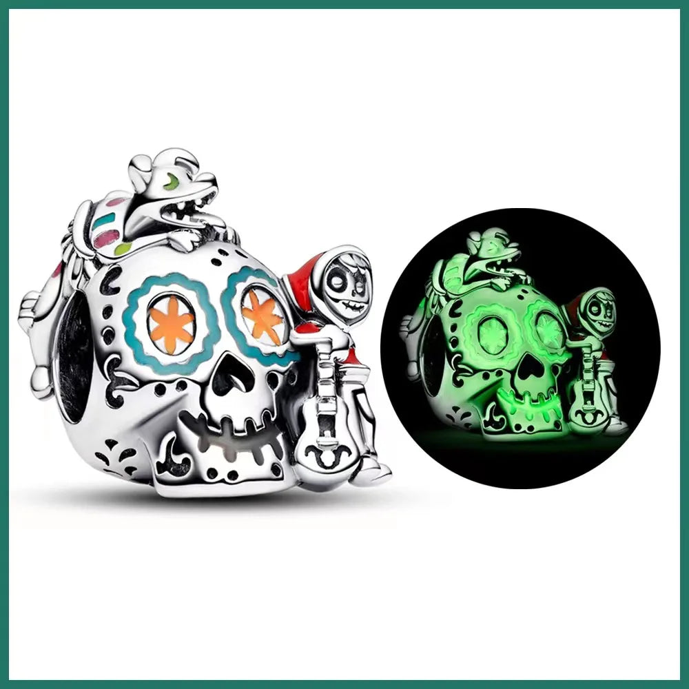 Hot selling 925 sterling silver Disney cartoon wizard charm bead pendant, suitable for original DIY bracelet, women's birthday