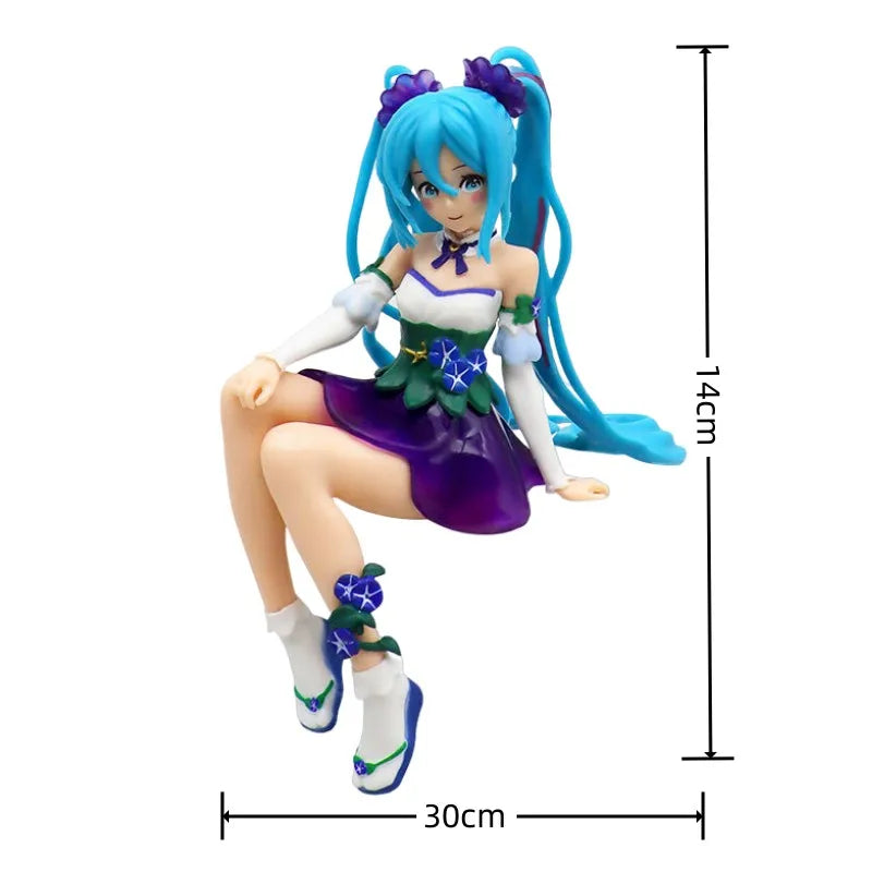 Hot Kawaii Girl Hatsune Miku Anime Figure Fashion Subclture Miku Action Figure Birthday Gift PVC Collection Model Doll Toys