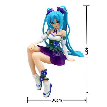 Hot Kawaii Girl Hatsune Miku Anime Figure Fashion Subclture Miku Action Figure Birthday Gift PVC Collection Model Doll Toys