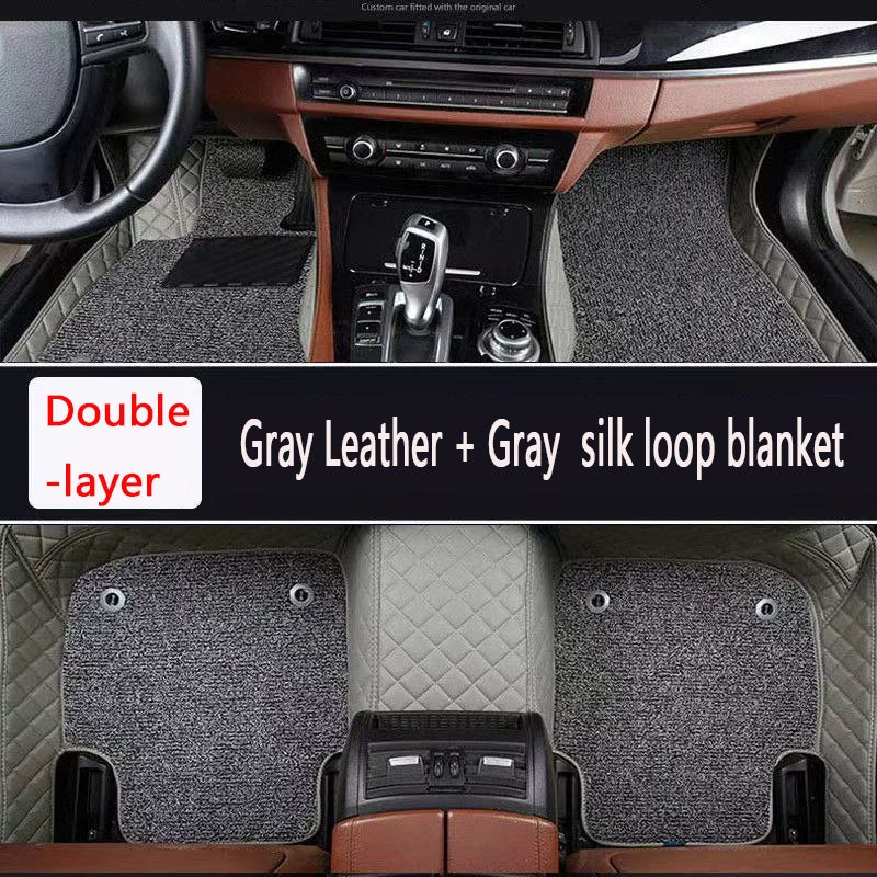 Car Floor Mats for Porsche Macan 2014 2015 2016 2017-2026 Custom Auto Foot Pads Automobile Carpet Cover Interior Accessories