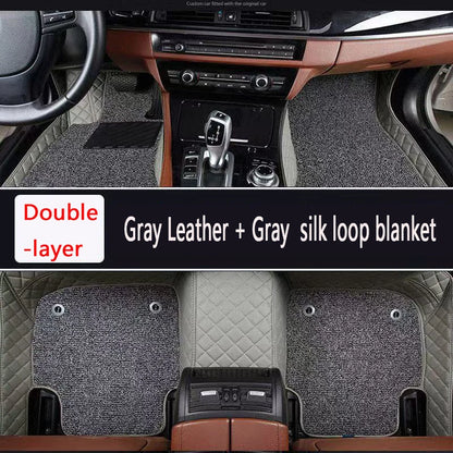 Car Floor Mats for Porsche Macan 2014 2015 2016 2017-2026 Custom Auto Foot Pads Automobile Carpet Cover Interior Accessories